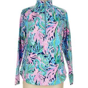Lilly Pulitzer Coral Bay Skipper Popover Sz M